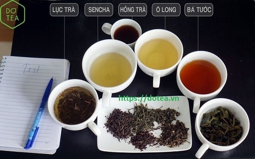 test kiểm tra mẫu gia công trà